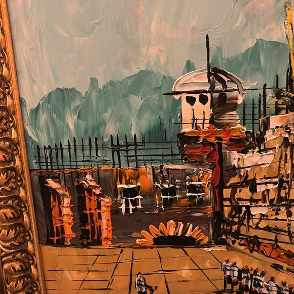 20 c24 oil on board. Wailing Wall - Picture 4 of 5